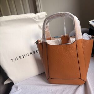 BRAND NEW The Horse Alexie Tote- Tan Pebbled Leather